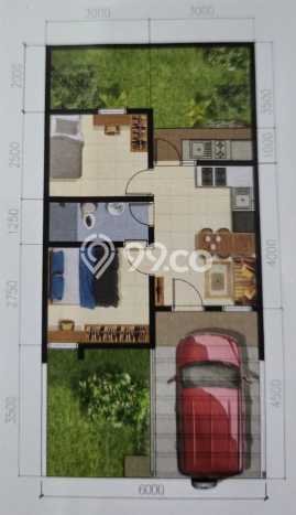 Rumah Asri area Ciracas, Akses ke Ciracas, Jakarta Timur, Jakarta Timur - LT 61m² Rumah Asri area Ciracas, Akses ke Ciracas, Jakarta Timur, Jakarta Timur - LT 61m²
