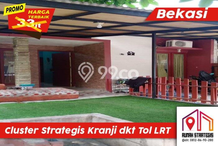 LIMITED UNIT! Rumah di Kranji, 1 KM, LT 136m² LB 45m² LIMITED UNIT! Rumah di Kranji, 1 KM, LT 136m² LB 45m²