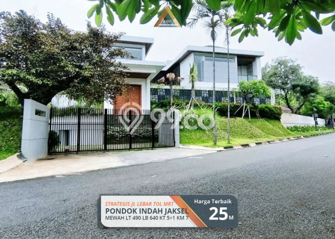 Jual Rumah Mewah Megah Dengan View Eksklusif di Pondok Indah, Jakarta Selatan Jual Rumah Mewah Megah Dengan View Eksklusif di Pondok Indah, Jakarta Selatan