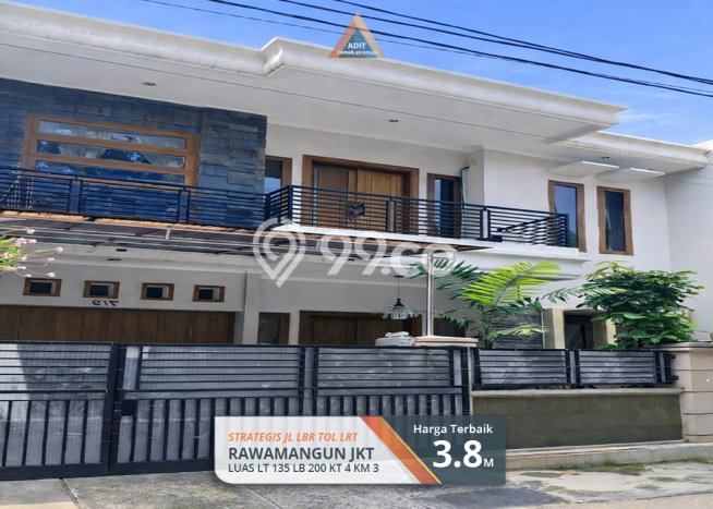 Hunian Elit LB 200m2 Siap Pakai Desain Elegan di Rawamangun, Jakarta Timur Hunian Elit LB 200m2 Siap Pakai Desain Elegan di Rawamangun, Jakarta Timur