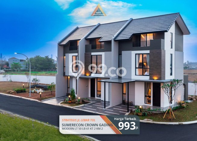 Hunian Cantik Modern Lb 61m2 di Tarumajaya, Bekasi Hunian Cantik Modern Lb 61m2 di Tarumajaya, Bekasi