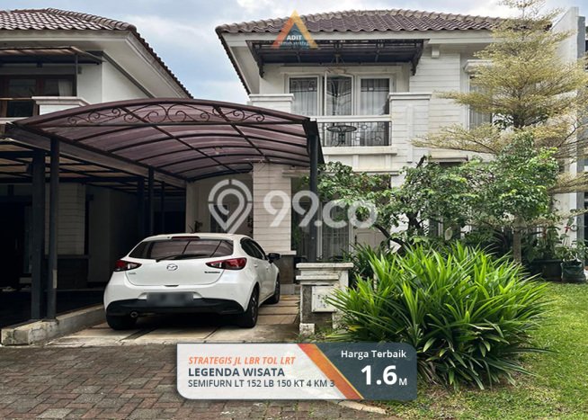 Rumah Minimalis 4 KT LT 152m2 di Legenda Wisata Rumah Minimalis 4 KT LT 152m2 di Legenda Wisata