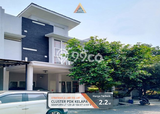 FEATURED! Rumah Nyaman di Pondok Kelapa, LT 129m² Bangunan 185m² FEATURED! Rumah Nyaman di Pondok Kelapa, LT 129m² Bangunan 185m²
