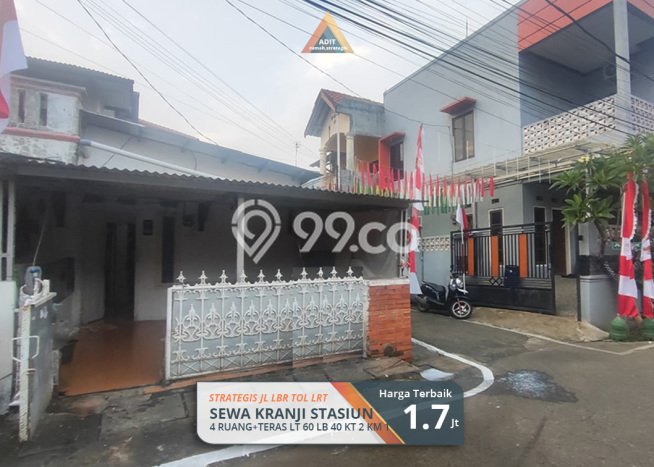 Disewakan! Rumah 2 Kamar Tidur &
1 Kamar Mandi di Kranji, Bekasi Disewakan! Rumah 2 Kamar Tidur &
1 Kamar Mandi di Kranji, Bekasi