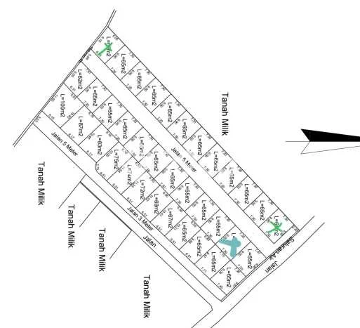 Rumah Modern 2 Kamar LT 65m2 di Kedungu Rumah Modern 2 Kamar LT 65m2 di Kedungu