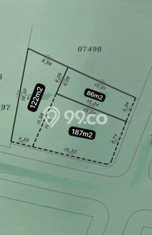 Tanah Komersial Dijual di Cempaka Putih Jakarta Pusat 187m2 Tanah Komersial Dijual di Cempaka Putih Jakarta Pusat 187m2