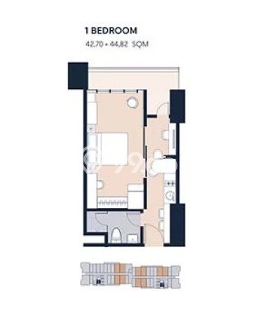 Sewa Apartemen Ekonomis 1 BR di Antasari Jakarta Selatan Sewa Apartemen Ekonomis 1 BR di Antasari Jakarta Selatan