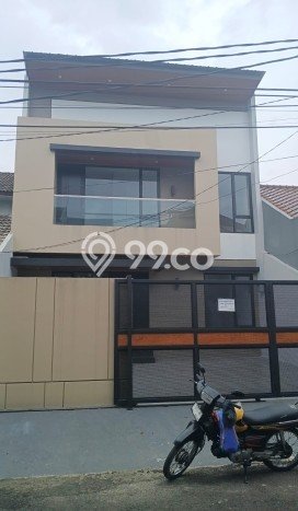 Hunian Cantik Modern Lb 200m2 di BSD, Tangerang Selatan Hunian Cantik Modern Lb 200m2 di BSD, Tangerang Selatan