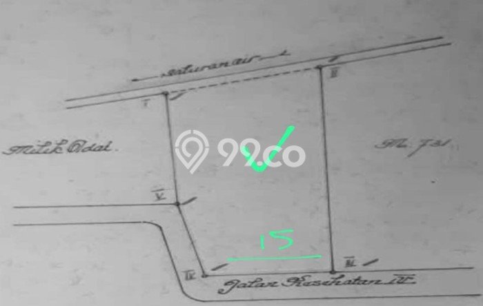 Untuk Dijual Tanah 540m2 di Sektor 1 - Bintaro, Jakarta Selatan Untuk Dijual Tanah 540m2 di Sektor 1 - Bintaro, Jakarta Selatan