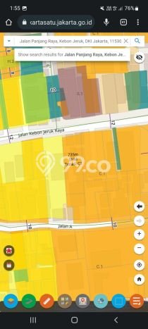 Tanah Dijual Lokasi Kebon Jeruk, Jakarta Barat Luas 742m2 Legalitas Aman Tanah Dijual Lokasi Kebon Jeruk, Jakarta Barat Luas 742m2 Legalitas Aman