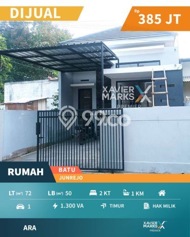 Rumah Budget Terbaik Dijual di Junrejo LT 72m2 Rumah Budget Terbaik Dijual di Junrejo LT 72m2