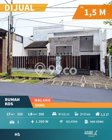 Dijual Kost 11 Kamar di Malang untuk Investasi Anda Dijual Kost 11 Kamar di Malang untuk Investasi Anda