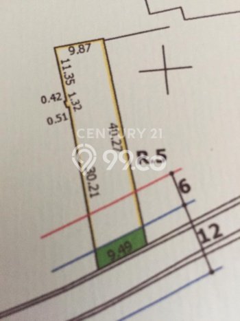 Jual Tanah di Tebet, Luas 687m2m², Akses Mudah Jual Tanah di Tebet, Luas 687m2m², Akses Mudah