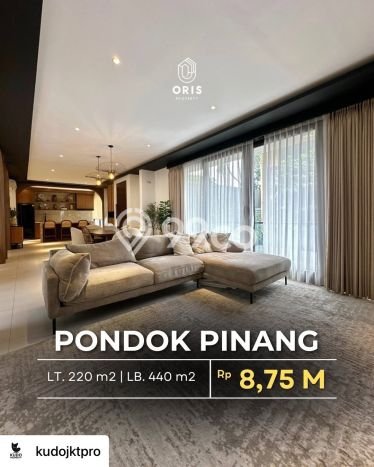 Rumah Luxury Modern Tanpa Renovasi di Pondok Pinang Jakarta Selatan Rumah Luxury Modern Tanpa Renovasi di Pondok Pinang Jakarta Selatan