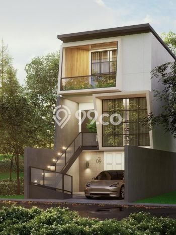 For Sale! Luxury House LT 90m2 Desain Elegan di Tomang For Sale! Luxury House LT 90m2 Desain Elegan di Tomang