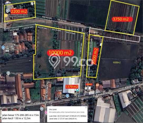 Dijual Tanah Lokasi Teluk Naga, Tangerang Seluas 27641m2 Dijual Tanah Lokasi Teluk Naga, Tangerang Seluas 27641m2