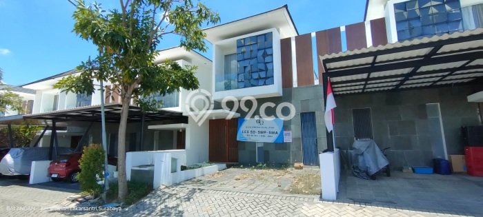 Rumah Strategis Minimalis Lb 200m2 di Lakarsantri, Surabaya Rumah Strategis Minimalis Lb 200m2 di Lakarsantri, Surabaya