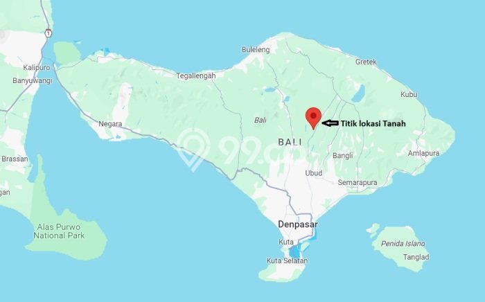 Tanah Kosong Dijual di Gianyar dengan Area 4418m2 Tanah Kosong Dijual di Gianyar dengan Area 4418m2