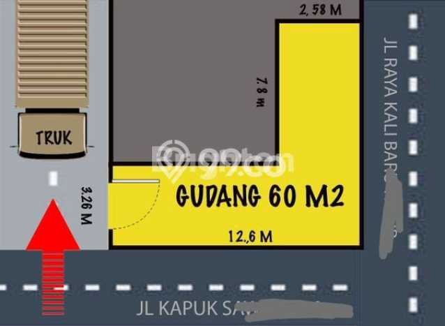 Dijual! Gudang di Kapuk Kamal Jakarta Barat LT 1260m2 / LB 800m2 Kawasan Bisnis Dijual! Gudang di Kapuk Kamal Jakarta Barat LT 1260m2 / LB 800m2 Kawasan Bisnis