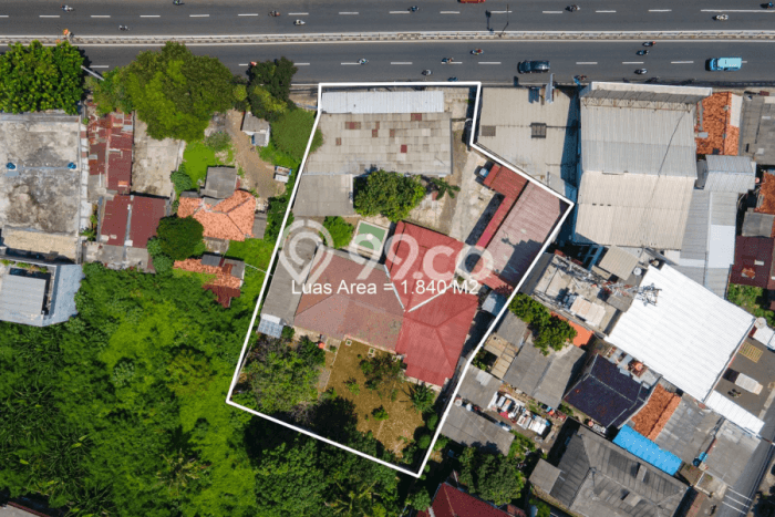 Tanah Dijual Lokasi Kramat Jati, Jakarta Timur Luas 1840m2 Legalitas Aman Tanah Dijual Lokasi Kramat Jati, Jakarta Timur Luas 1840m2 Legalitas Aman