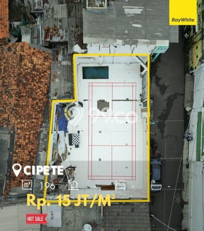 Dijual Tanah 196m2 di Cipete, Jakarta Selatan Dijual Tanah 196m2 di Cipete, Jakarta Selatan