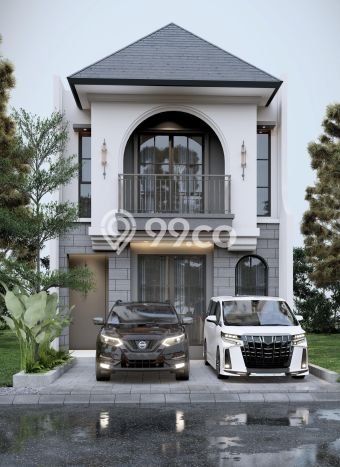 Rumah Modern 3 KT LT 101m2 di Gandul Rumah Modern 3 KT LT 101m2 di Gandul
