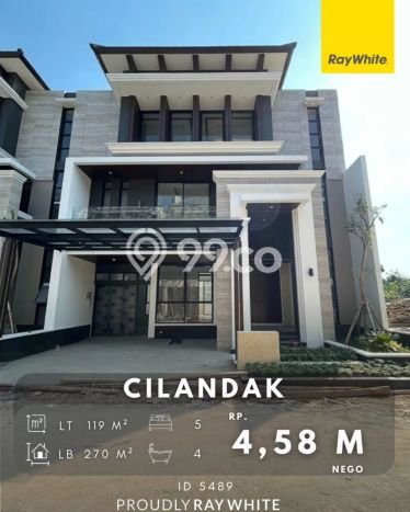 Siap Huni Hunian Elit 5 Kamar di Cilandak Dekat ke Mana Pun Siap Huni Hunian Elit 5 Kamar di Cilandak Dekat ke Mana Pun