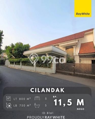 Siap Huni Hunian Elit 5 Kamar di Cilandak Dekat ke Mana Pun Siap Huni Hunian Elit 5 Kamar di Cilandak Dekat ke Mana Pun