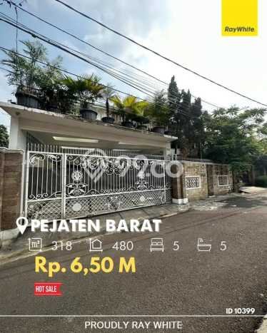 Ready to Use! Luxury House LT 318m2 Desain Modern di Pejaten Ready to Use! Luxury House LT 318m2 Desain Modern di Pejaten