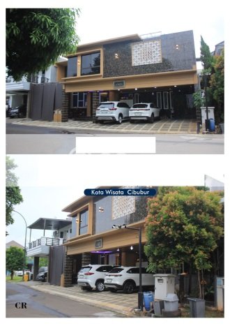 For Sale! Luxury House LT 404m2 Desain Modern di Kota Wisata For Sale! Luxury House LT 404m2 Desain Modern di Kota Wisata