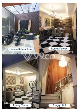 For Sale! Luxury House LT 404m2 Desain Modern di Kota Wisata For Sale! Luxury House LT 404m2 Desain Modern di Kota Wisata