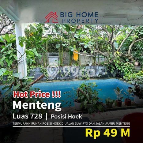 Rumah Eksklusif Siap Huni LT 728m2 di Menteng, Jakarta Pusat Rumah Eksklusif Siap Huni LT 728m2 di Menteng, Jakarta Pusat