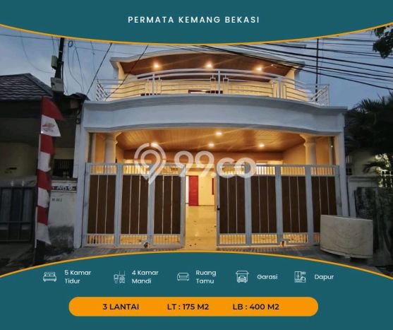 Dijual Rumah 5 Kamar Lokasi Strategis Bagus dan Strategis di Rawalumbu Dijual Rumah 5 Kamar Lokasi Strategis Bagus dan Strategis di Rawalumbu