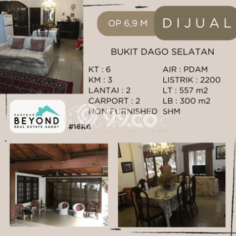 Rumah Asri 6 KT di Coblong, Bandung - LT 557m2m² Rumah Asri 6 KT di Coblong, Bandung - LT 557m2m²