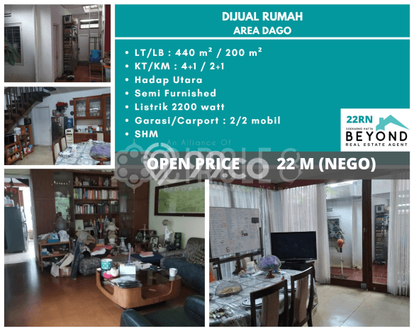 Kesempatan Investasi 4 Kamar Tidur dan 2 Kamar Mandi di Lokasi Strategis Coblong, Bandung Kesempatan Investasi 4 Kamar Tidur dan 2 Kamar Mandi di Lokasi Strategis Coblong, Bandung