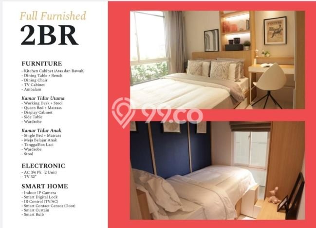 Apartemen Murah Dijual di Jakarta Utara 1 KT & 1 KM Apartemen Murah Dijual di Jakarta Utara 1 KT & 1 KM