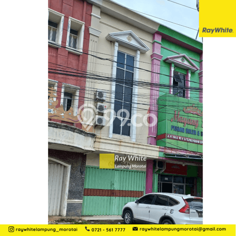 Lokasi Strategis! Dijual Ruko Bisnis di Way Halim, Bandar Lampung Kondisi Baik Lokasi Strategis! Dijual Ruko Bisnis di Way Halim, Bandar Lampung Kondisi Baik