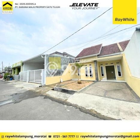 Rumah Murah Dijual di Tanjung Senang, Bandar Lampung Harga Rp 290 Juta Rumah Murah Dijual di Tanjung Senang, Bandar Lampung Harga Rp 290 Juta