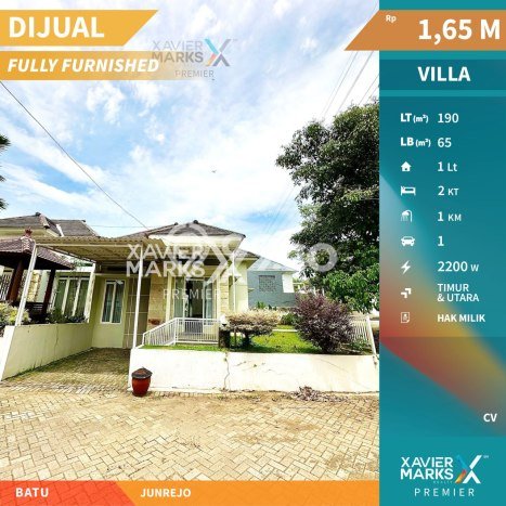 Dapatkan sekarang Vila di Junrejo, Area 190m2m², Dekat ke fasilitas Dapatkan sekarang Vila di Junrejo, Area 190m2m², Dekat ke fasilitas