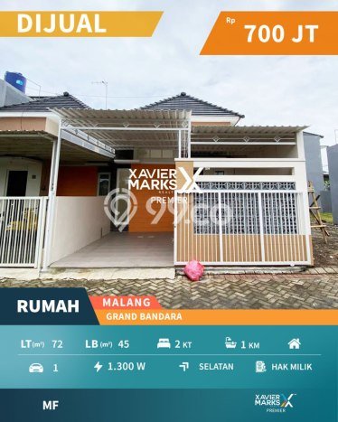 Dijual Cepat Rumah Favorit Siap Huni LB 45m2 di Pakis, Malang Dijual Cepat Rumah Favorit Siap Huni LB 45m2 di Pakis, Malang