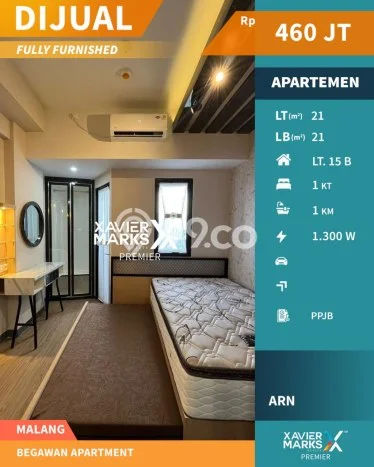 Apartemen Terjangkau di Lowokwaru Malang dengan 1 KT & 1 KM Apartemen Terjangkau di Lowokwaru Malang dengan 1 KT & 1 KM