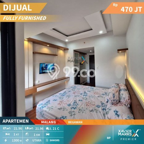 Apartemen Harga Terjangkau Dijual di Lowokwaru, Malang Punya 1 Kamar Tidur Apartemen Harga Terjangkau Dijual di Lowokwaru, Malang Punya 1 Kamar Tidur