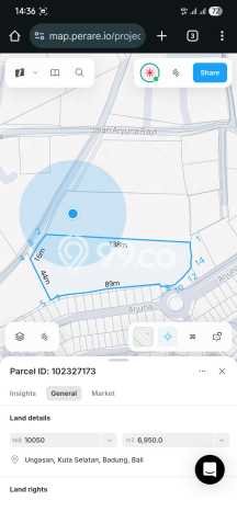 Tanah Dijual Area Strategis di Ungasan Badung 12550m2 Tanah Dijual Area Strategis di Ungasan Badung 12550m2
