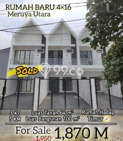 For Sale Hunian Rumah Nyaman 3 KT di Meruya, Jakarta Barat For Sale Hunian Rumah Nyaman 3 KT di Meruya, Jakarta Barat