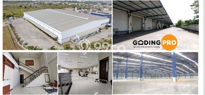 Gudang Area Niaga di Cikarang, Luas 23260m2m², Siap Usaha Gudang Area Niaga di Cikarang, Luas 23260m2m², Siap Usaha