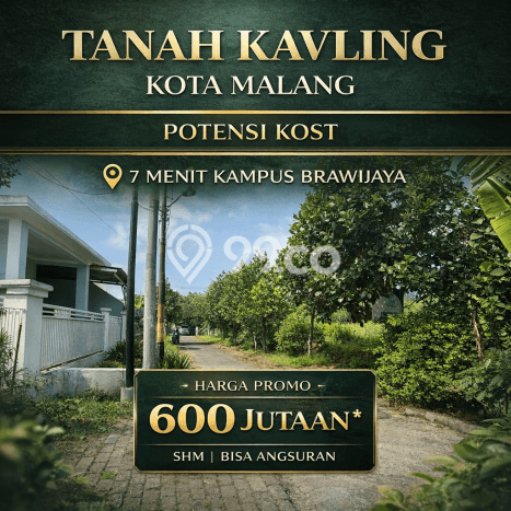 Dijual Tanah Lokasi Malang Kota, Malang Seluas 214m2 Dijual Tanah Lokasi Malang Kota, Malang Seluas 214m2