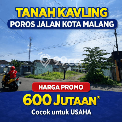 Tanah Siap Bangun Dijual di Malang Punya Luas 120m2 Tanah Siap Bangun Dijual di Malang Punya Luas 120m2
