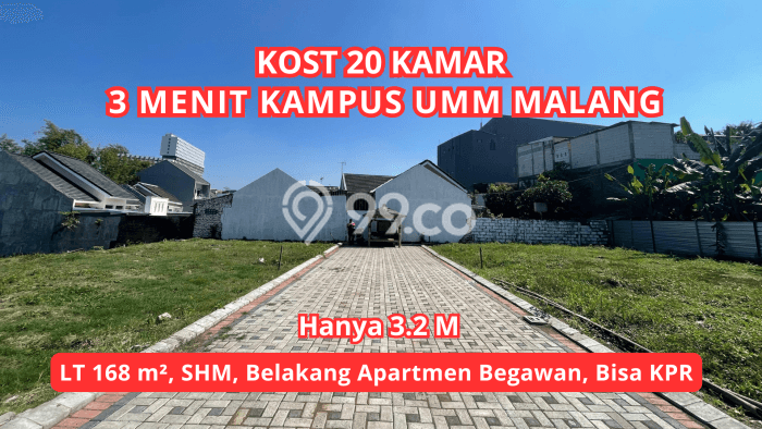 Siap Huni Rumah Mewah 20 Kamar di Lowokwaru Dekat ke Mana Pun Siap Huni Rumah Mewah 20 Kamar di Lowokwaru Dekat ke Mana Pun