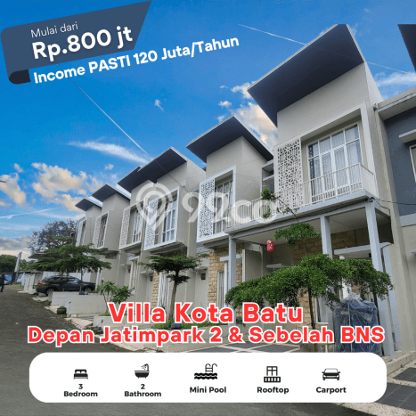 Dijual Rumah 3 Kamar Lokasi Ideal Nyaman dan Strategis di Batu Dijual Rumah 3 Kamar Lokasi Ideal Nyaman dan Strategis di Batu