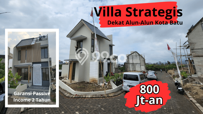 Dijual Rumah Modern 3 KT di Batu, Malang Dijual Rumah Modern 3 KT di Batu, Malang